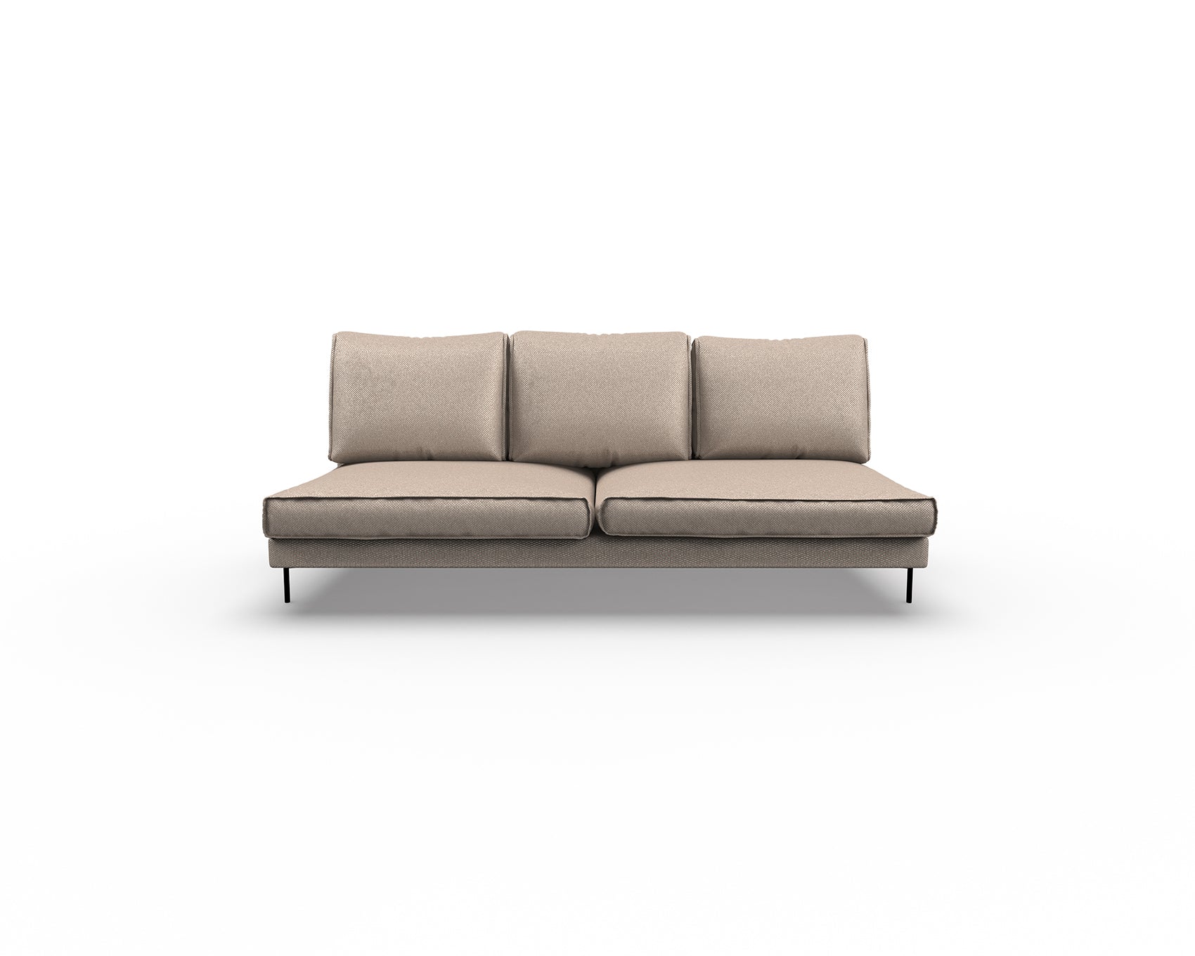 Fold 2 Seater Sofa (Center Unit)